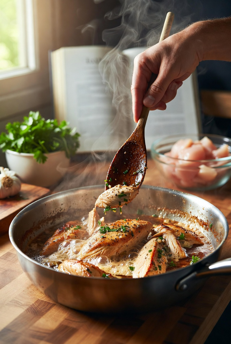 Easy Garlic Butter Chicken Recipe