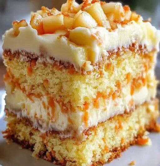 Easy Carrot Apple Cake Recipe – Moist, Flavorful & Simple