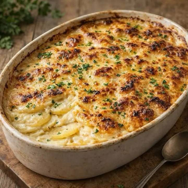 Gratin Dauphinois Crémeux  Classic French Creamy Potato Gratin