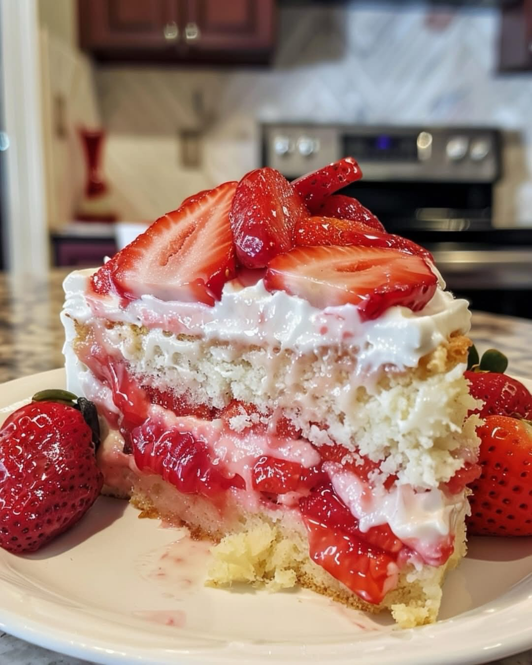 Strawberry Cheesecake Poke Cake Ultimate Easy Dessert