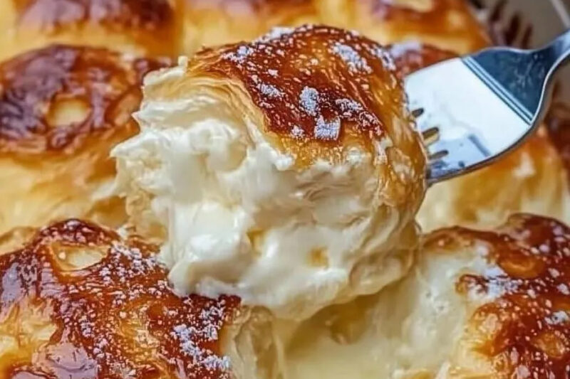 Cheesecake Crescent Rolls Casserole