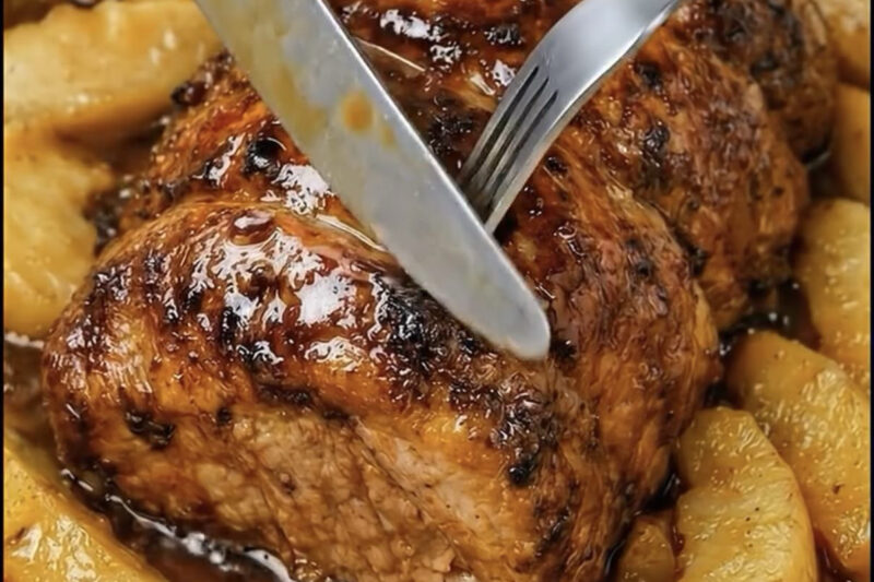 Slow Cooker Apple Cider Pork Recipe
