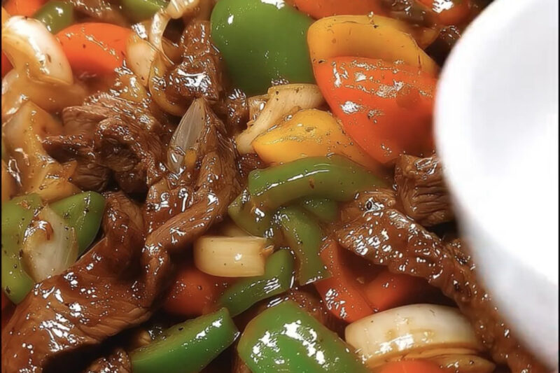 Pepper Steak in a Crock Pot