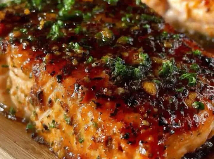 Garlic Lemon Baked Salmon Recipe