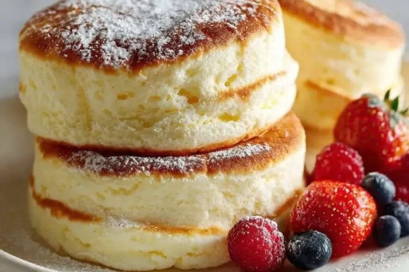 Japanese Soufflé Pancakes