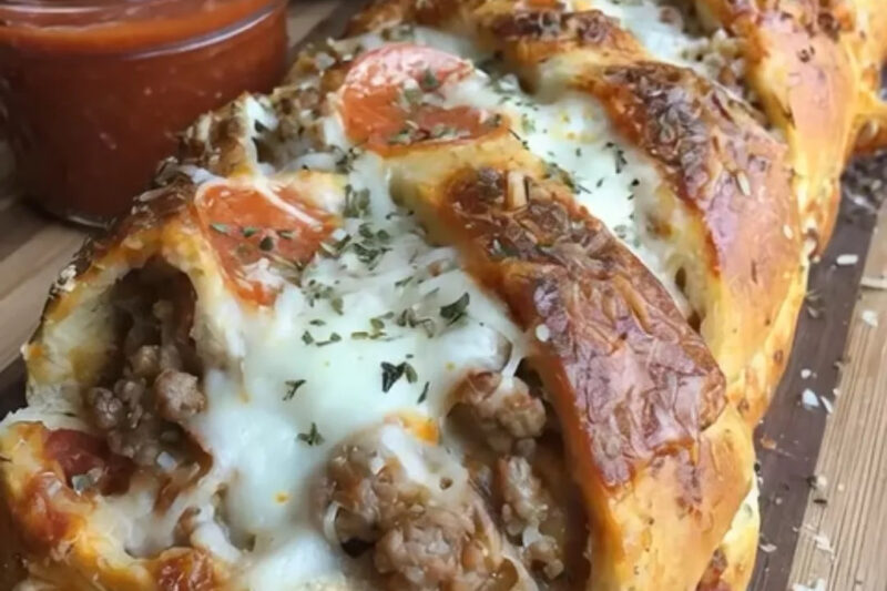 Meat Lovers Pizza Bread Recipe