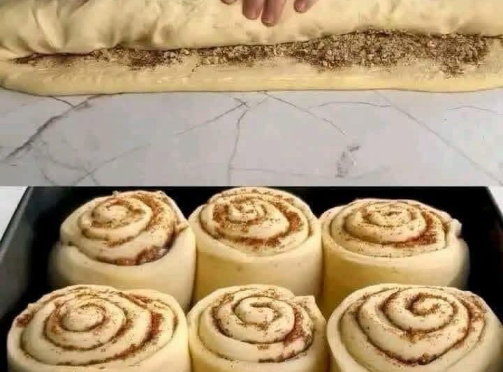 Cinnamon Walnut Rolls with Cream Cheese Frosting – Soft, Fluffy, and Irresistible