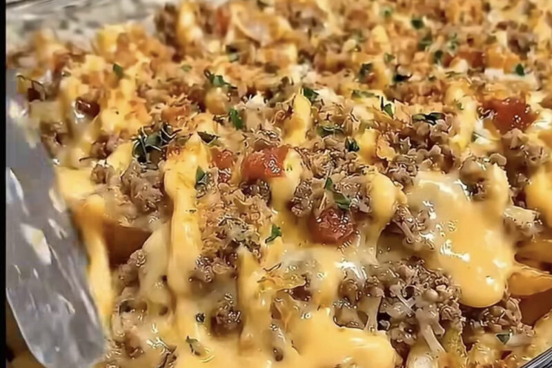 Cheeseburger French Fry Casserole Recipe – Ultimate Comfort Food Dinner