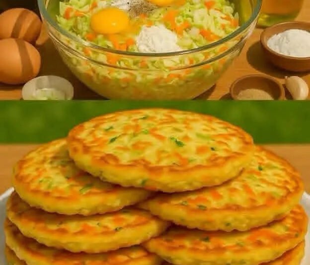 Crispy Cabbage Pancakes Recipe