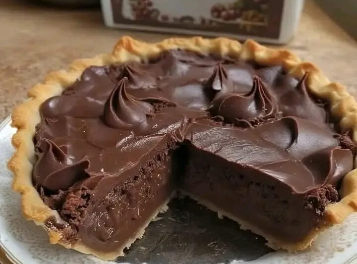 Old-Fashioned Chocolate Pie – Classic, Creamy & Decadent