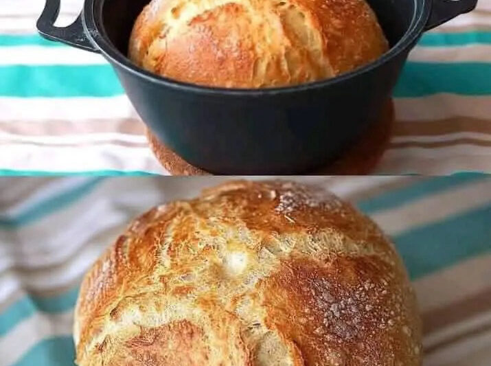 4 Ingredients Only! Everyone Can Make This Homemade Bread