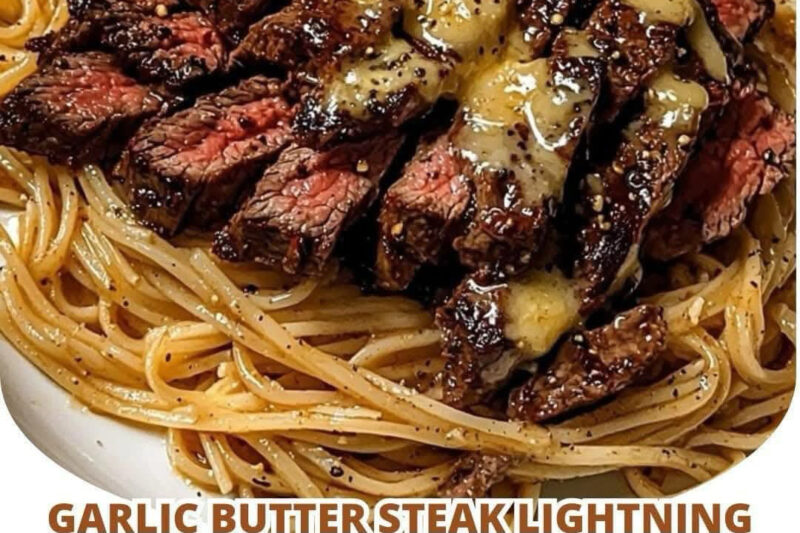 Garlic Butter Steak Lightning Noodles – The Ultimate Quick & Flavor-Packed Dinner Recipe