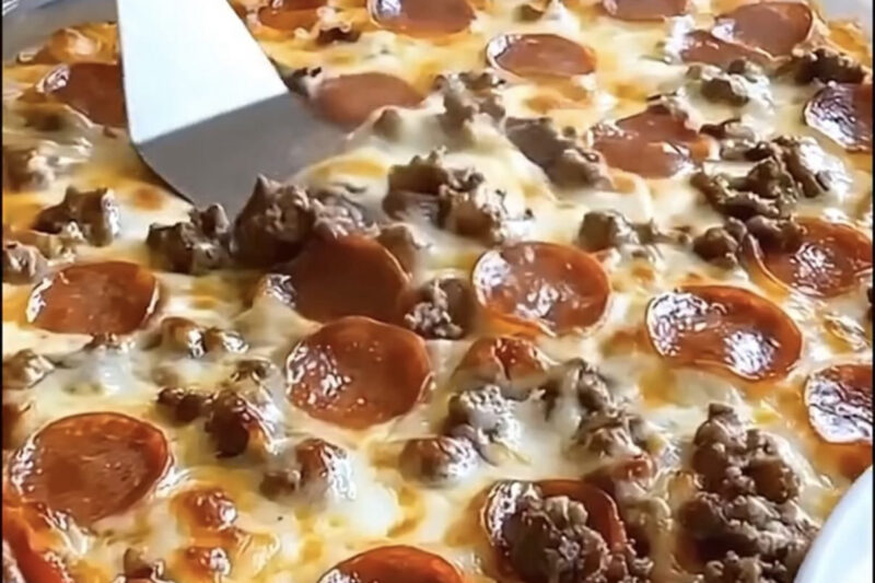 Meat Lovers Pizza Casserole Recipe