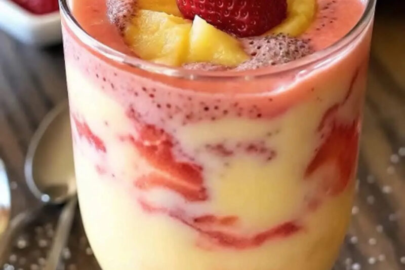 Strawberry Piña Colada Smoothie: A Refreshing Tropical Drink You’ll Love