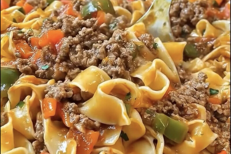 Easy Italian Drunken Noodles – Gourmet Pasta Recipe