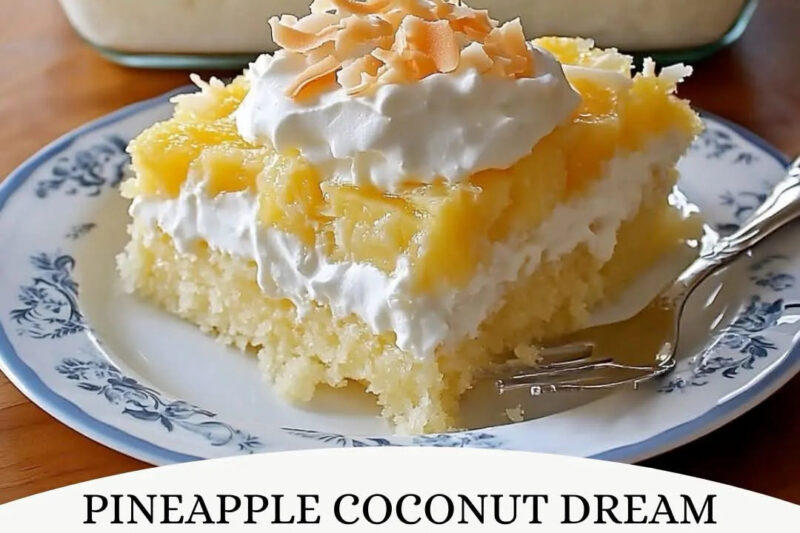Pineapple Coconut Dream Cake