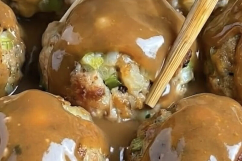 Turkey Stuffing Balls Recipe