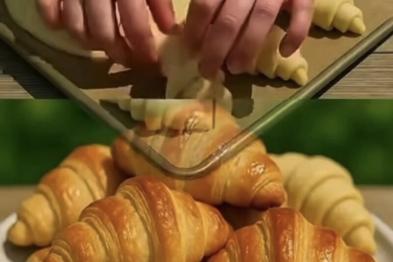Classic Buttery Croissant Recipe – Flaky, Golden & Authentic French Pastry