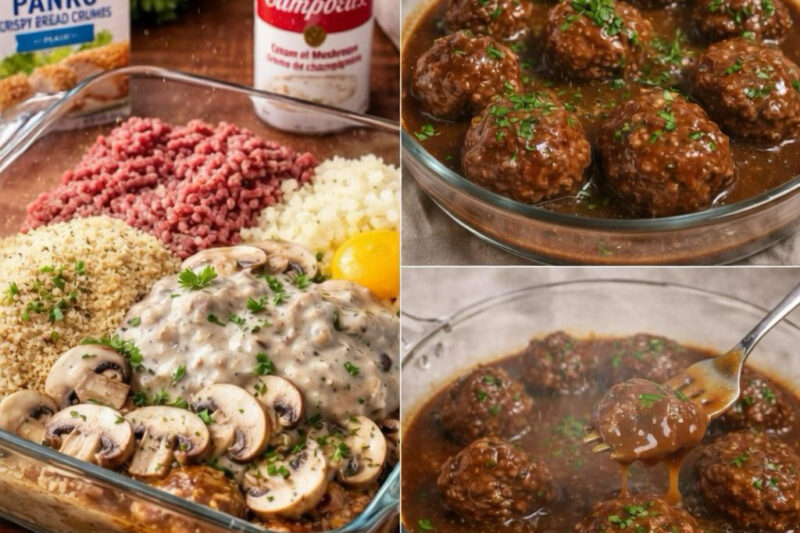 Slow Cooker Salisbury Steak Meatballs – The Ultimate Comfort Food Recipe