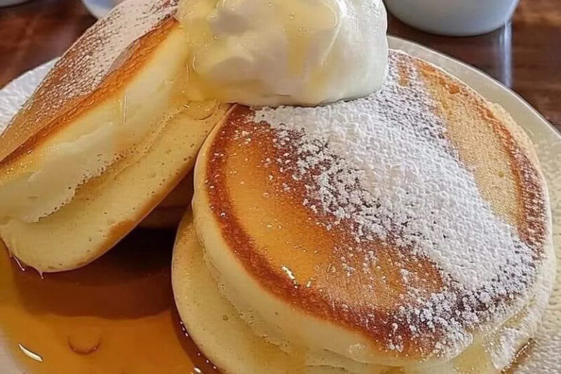 Fluffy Japanese Pancakes – Ultra Thick, Soft & Soufflé-Style Recipe