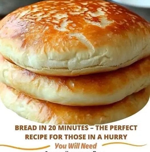 Bread in 20 Minutes – The Perfect Quick Bread Recipe for Busy Days