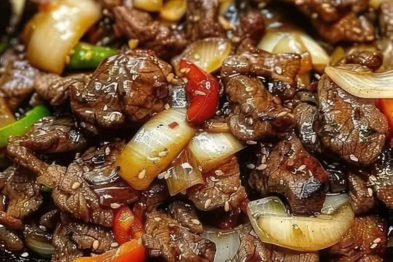 Sizzling Chinese Pepper Steak with Onions – Ultimate Flavorful Stir-Fry Recipe