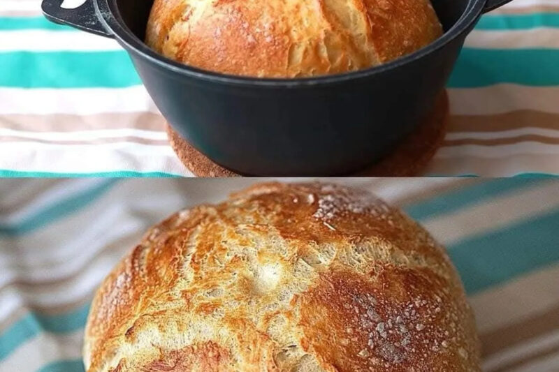 4-Ingredient Homemade Bread – Easy, Quick & No-Fail Recipe