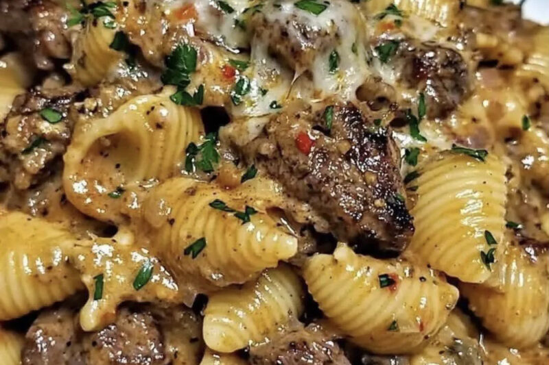 Creamy Paprika Steak Shells Recipe: A Rich and Comforting Meal