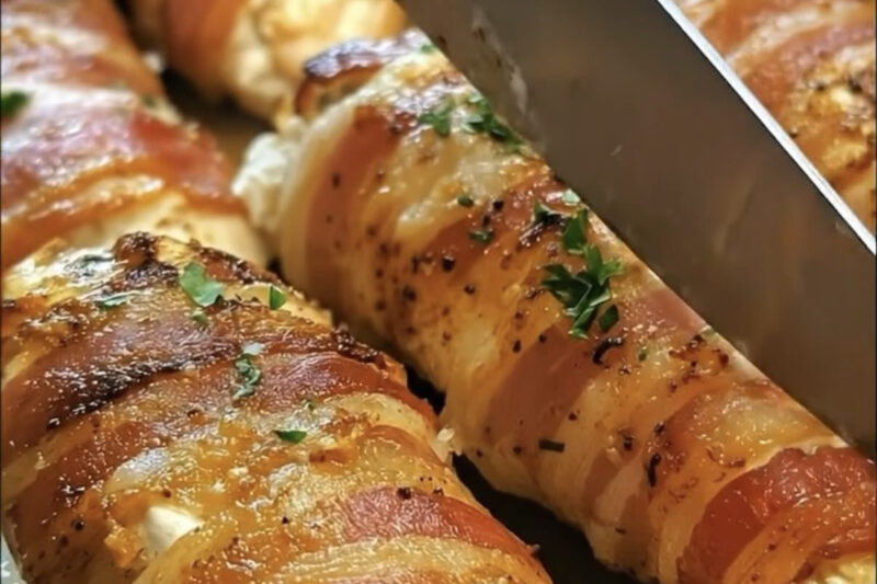Bacon-Wrapped Chicken Breast Recipe – Juicy, Flavorful, and Easy