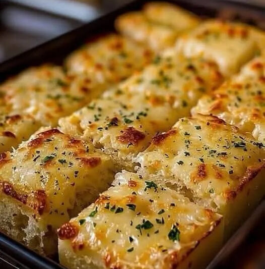 The BEST Keto Garlic Bread Recipe (Low Carb, Cheesy & Crispy)