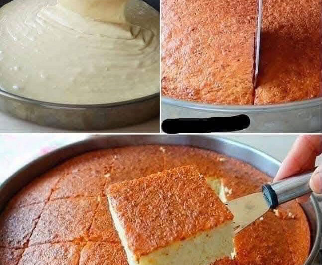 Easy Milk Cake Recipe (4 Ingredients, Soft & Moist Every Time!)