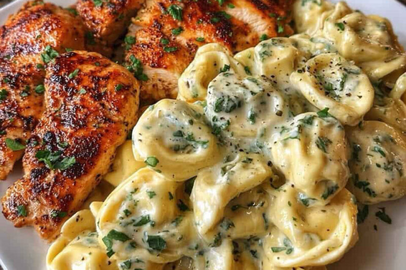 Cajun Garlic Chicken Tortellini – Creamy, Spicy & Ready in 30 Minutes!