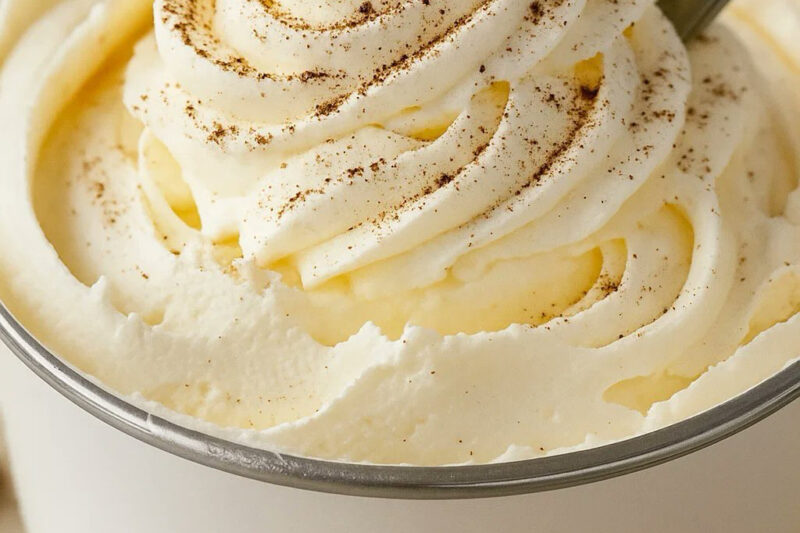 Whipped Pudding Frosting (Light, Fluffy & Easy 5-Minute Recipe)
