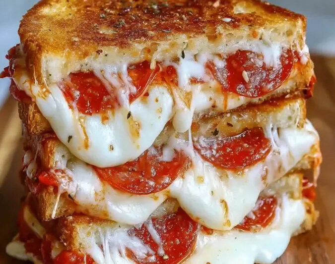 Pizza Grilled Cheese Sandwiches (Crispy, Cheesy & Irresistible Recipe)