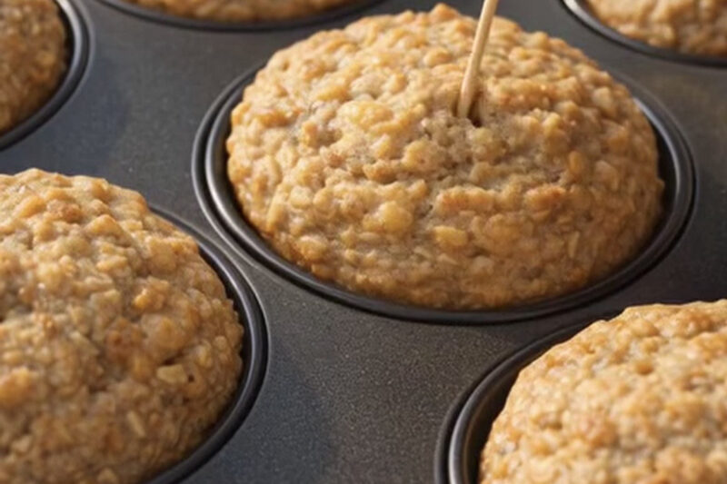 Easy One-Bowl Carrot Oatmeal Muffins: Healthy, Soft & Perfect for Breakfast