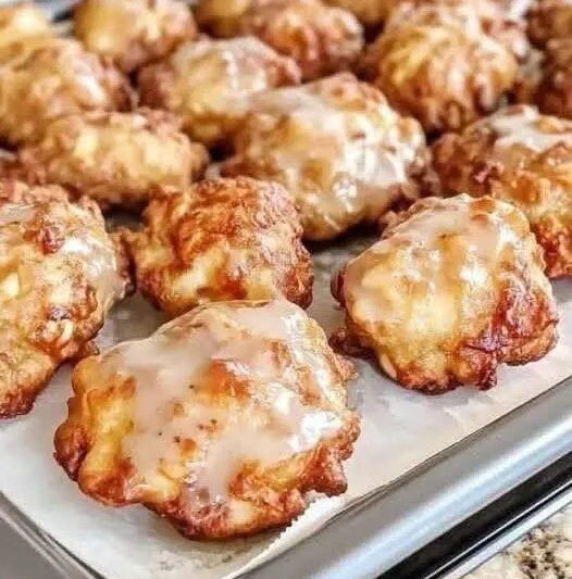 Baked Apple Fritters Recipe
